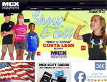 Tablet Screenshot of mymcx.com